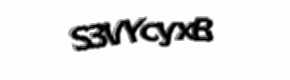 Security check image, please type the characters shown